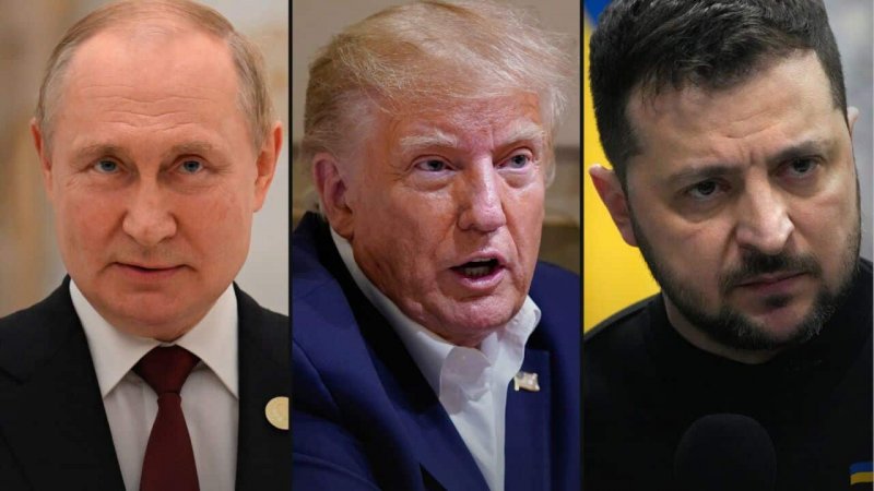 Trump open to meeting Putin and Zelenskyy 