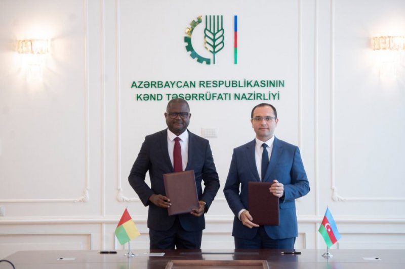 Azerbaijan, Guinea-Bissau ink MoU on agriculture 