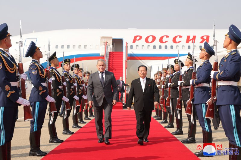 Russia’s Shoigu arrives in Pyongyang for meeting with Kim Jong Un