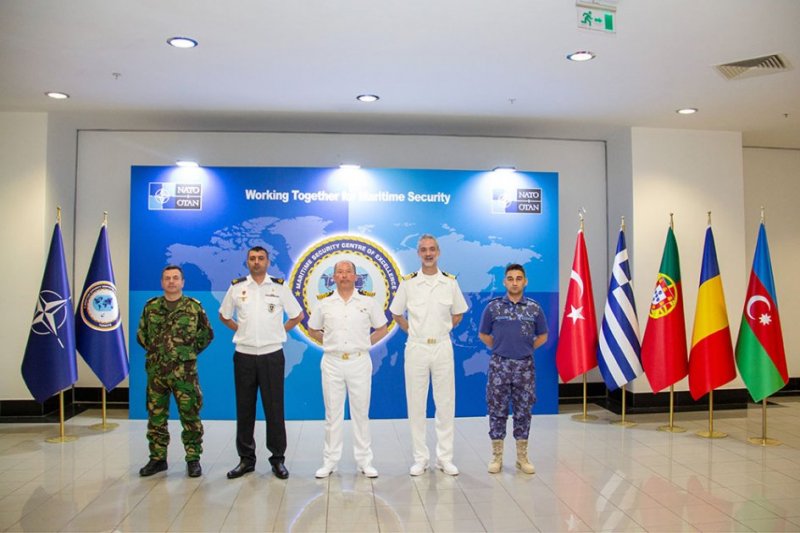 News about - Azerbaijani flag hoisted at NATO Maritime Security Centre of Excellence 