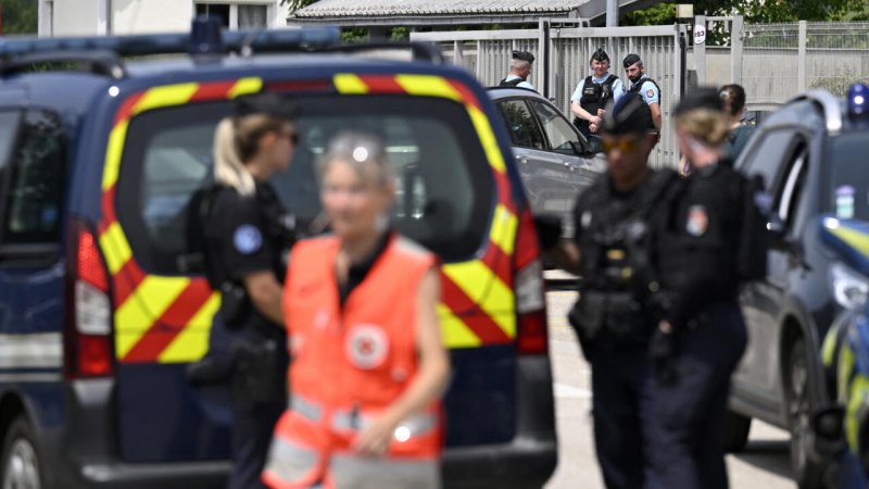 Teaching assistant stabbed to death by pupil at French school
