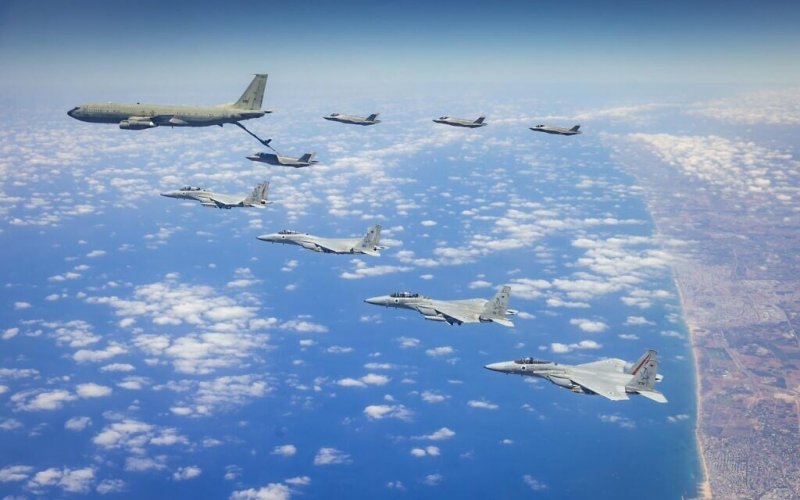 Israel says over 200 fighter jets involved in strikes on Iran