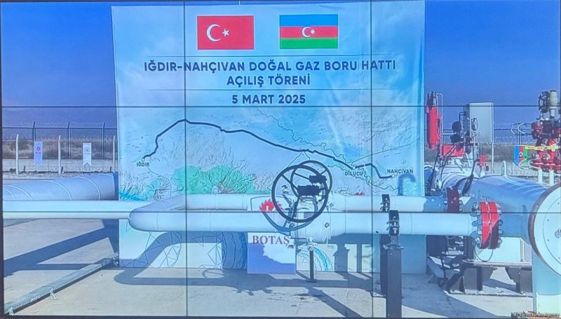 Iğdır–Nakhchivan gas pipeline: New stage in strengthening Azerbaijan’s energy security
