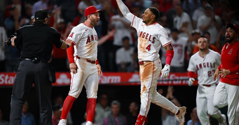 MLB: Christian Moore powers Angels to walk-off win over Red Sox