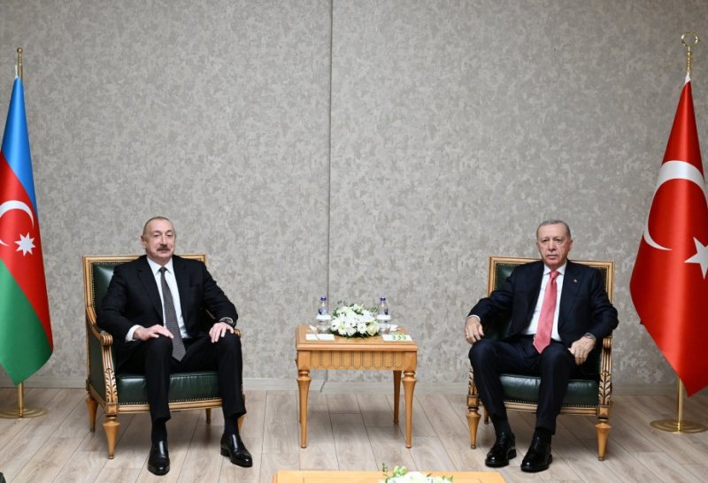 Azerbaijani, Turkish presidents meet in Kahramanmaras