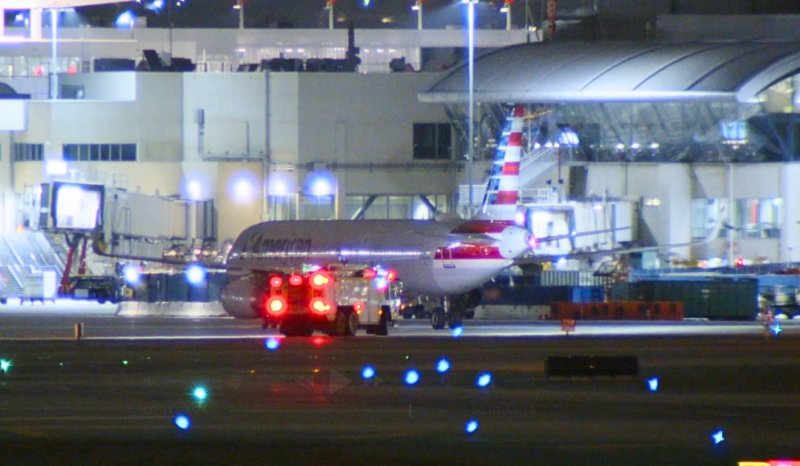 American Airlines flight makes emergency landing in Los Angeles -  VIDEO 
