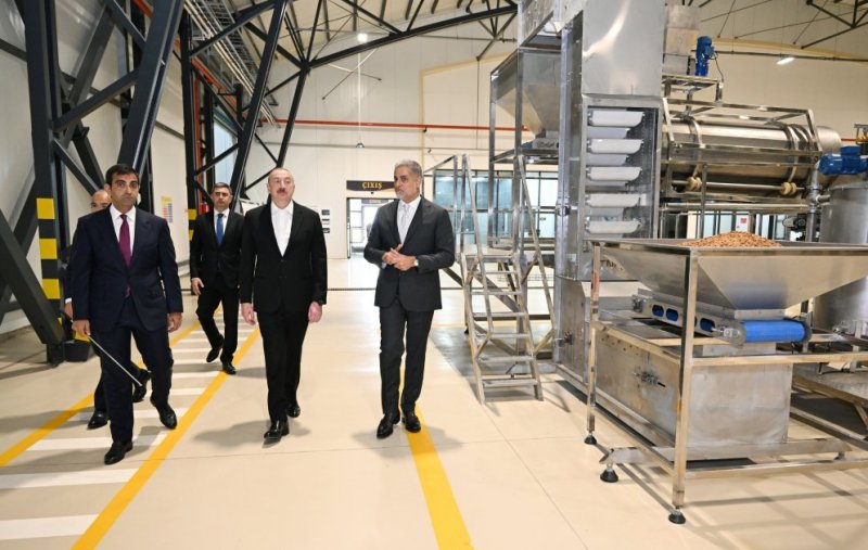 News about - President Ilham Aliyev attends opening of snack production plant in Baku