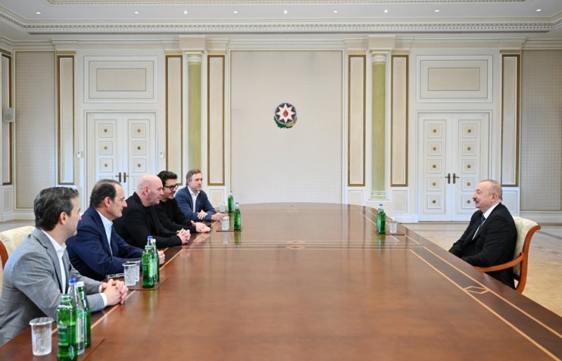 News about - President Ilham Aliyev receives UFC president