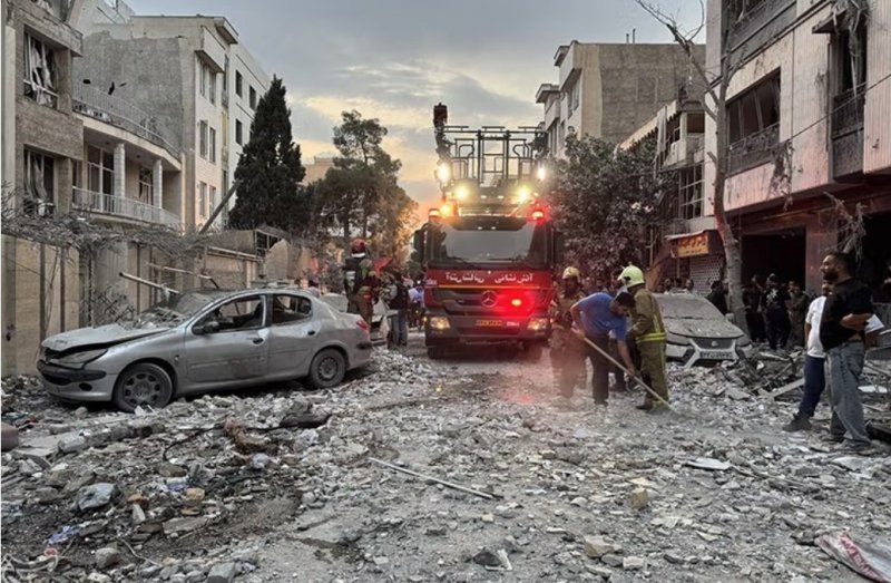 Five IRGC members killed in Israeli strike on western Iran