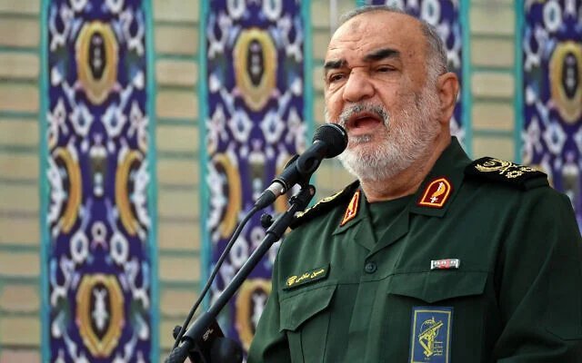 IRGC commander Hossein Salami killed in Israeli strike