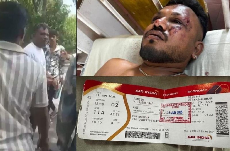 The only known survivor from the crashed Air India plane talks:  There were bodies around me 