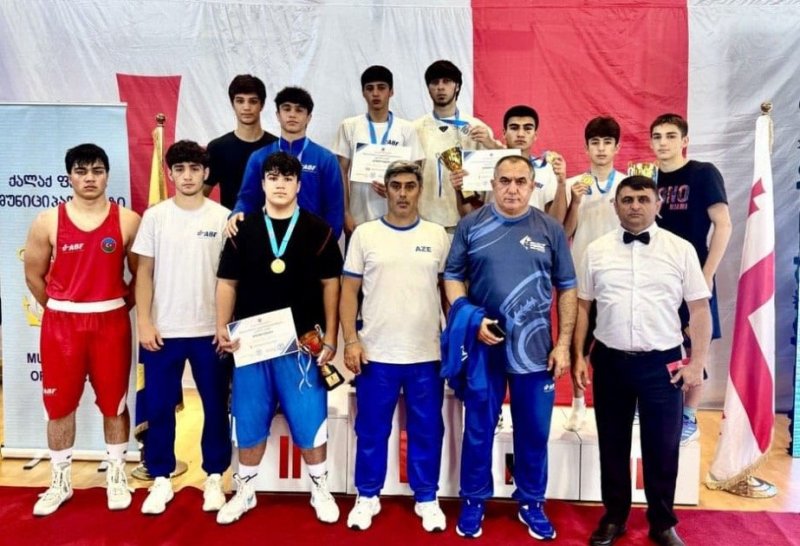 Azerbaijani young boxers shine with seven medals at int'l tournament in Georgia