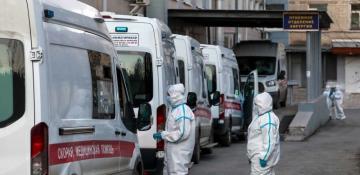 Russia reports record one-day rise in coronavirus deaths