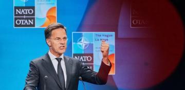 Nato members willingly increasing defence spending amid rising threat from Russia, says Rutte 