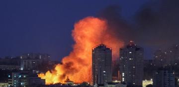 Russian air attack on Kyiv kills at least four