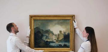 Lost Turner painting rediscovered after 150 years