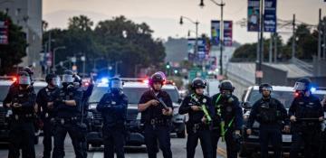 Dozens arrested in Los Angeles amid protests against immigration raids