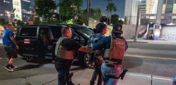 Los Angeles police arrest dozens amid ICE raid protests