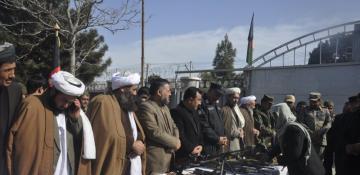 Afghan police discover arms, ammunition