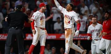 MLB: Christian Moore powers Angels to walk-off win over Red Sox