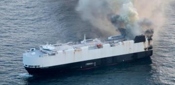 Cargo ship Morning Midas sinks in the North Pacific weeks after catching fire