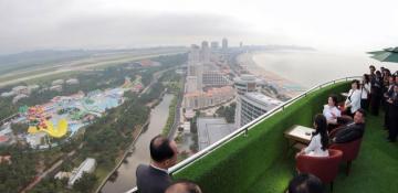 North Korea opens beach resort, expects tourists next week 