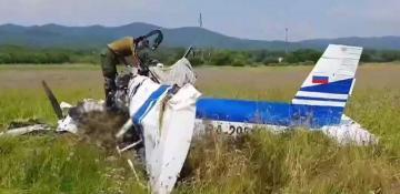 Pilot killed in light plane crash in Russia -  VIDEO 