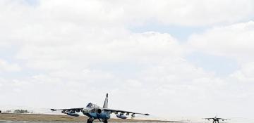 Azerbaijani military pilots perform training flights -  VIDEO 