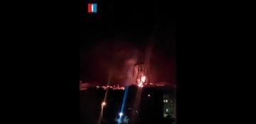 Israeli airstrikes hit gasoline and oil depots in western Tehran -  VIDEO 