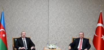 Azerbaijani, Turkish presidents meet in Kahramanmaras