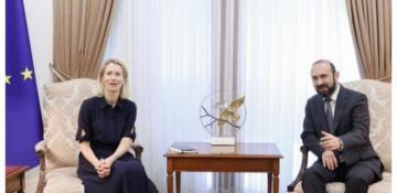 Mirzoyan briefs Kallas on Armenia-Azerbaijan normalization process 