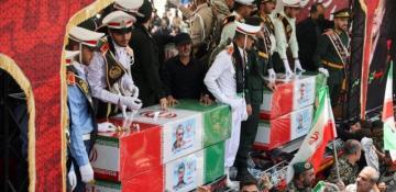 Iran holds funeral for fallen commanders and scientists 