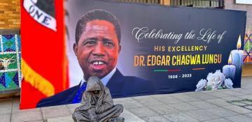 Burial of Zambia's ex-president in South Africa halted at last minute by court 