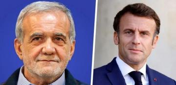 Macron tells Pezeshkian that the IAEA mission needs to restart its work in Iran
