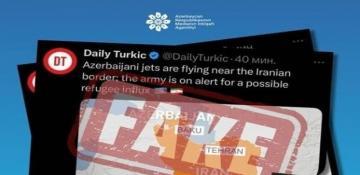 Azerbaijan's MEDIA Agency refutes reports of military aircraft near Iran border