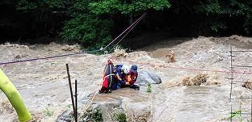 Heavy rain, storms sweep across Japan