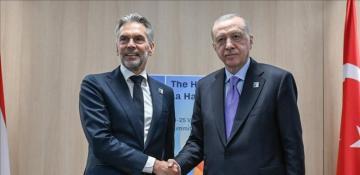 Erdogan meets Dutch premier Schoof in The Hague