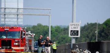 A plane crashed in the U.S., two injured