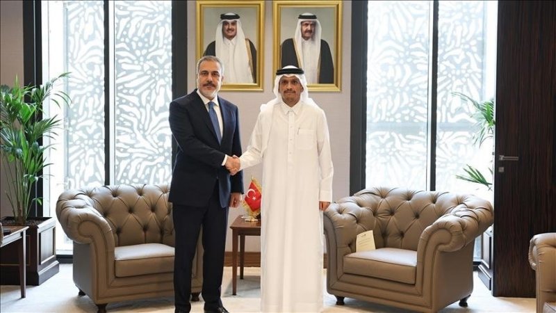 Turkish, Qatari foreign ministers discuss Israel-Iran situation 
