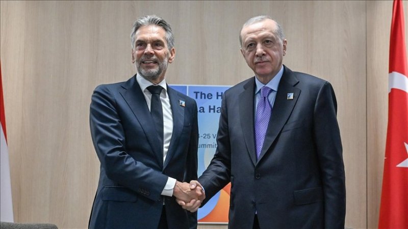 Erdogan meets Dutch premier Schoof in The Hague