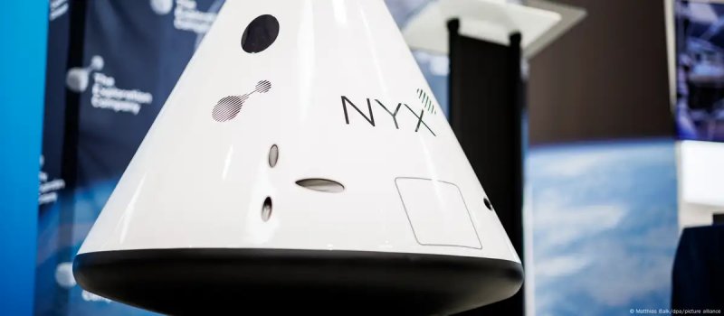 German space capsule carrying ashes of 166 people lost during reentry