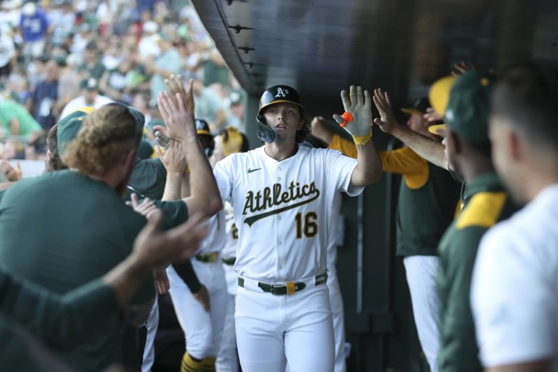 Athletics dominate Braves 10-1 with Kurtz grand slam, Butler's two homers