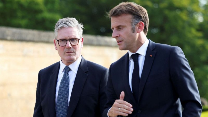 Macron blames Starmer policies for migrant surge: UK dubbed ‘El Dorado’ by French delegation