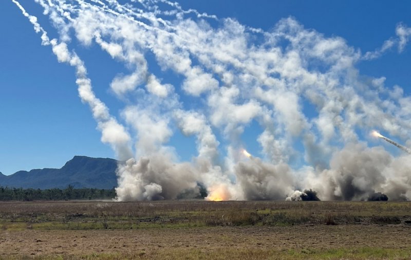 Australia fires first HIMARS rocket in joint war drill with U.S. and allies