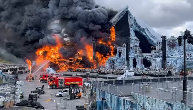 Fire severely damages Tomorrowland’s main stage days before festival