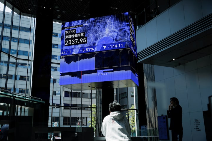 Global shares steady as US consumer data bolsters confidence; yen weak ahead of Japan vote
