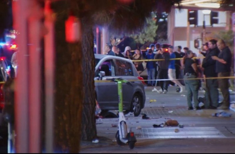 30 injured as vehicle plows into crowd in Hollywood 