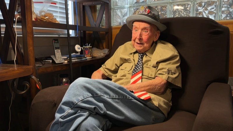 Jake Larson, WWII veteran and TikTok star ‘Papa Jake,’ dies at 102