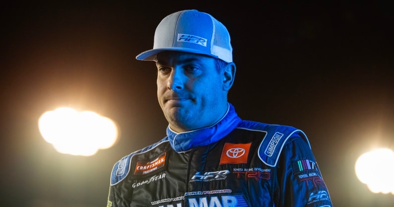 NASCAR Truck Series driver Stewart Friesen injured in violent crash at Canadian dirt track -  VIDEO 