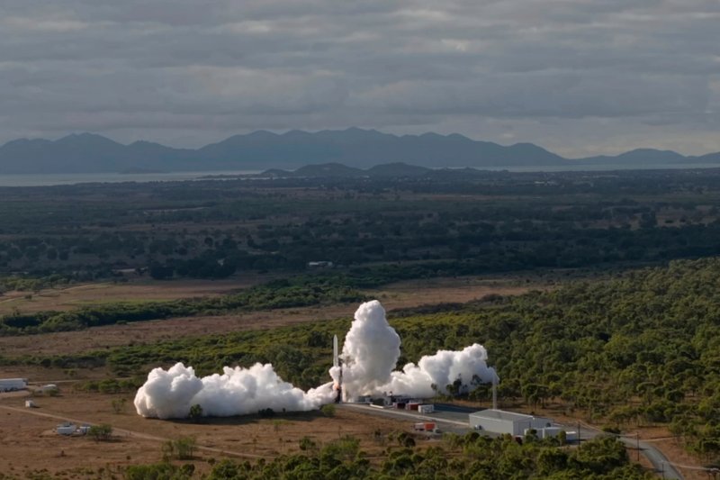 First Australian-made rocket crashes after 14 seconds in orbital launch attempt -  VIDEO 